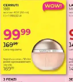 Jawa Drogerie Cerruti 1881 oferta