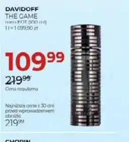 Jawa Drogerie Davidoff The Game oferta