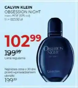 Jawa Drogerie Calvin Klein Obsession Night oferta