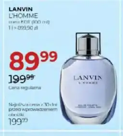 Jawa Drogerie Lanvin L'Homme oferta