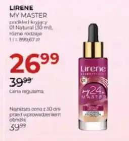 Jawa Drogerie Lirene My Master oferta