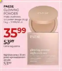 Jawa Drogerie Paese Glowing Powder oferta