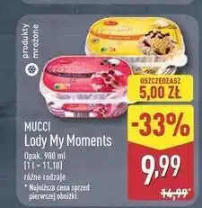 ALDI Lody o smaku bananowym Mucci oferta