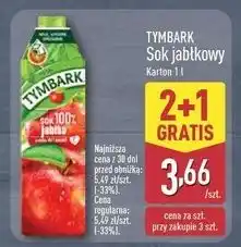 ALDI Sok jabłkowy Tymbark oferta
