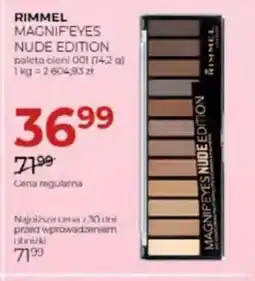Jawa Drogerie Rimmel Magnif'eyes Nude Edition oferta