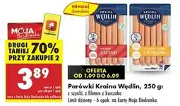Biedronka Parówki Kraina Wędlin oferta