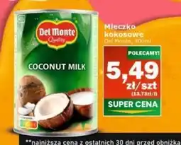 Społem Mleczko kokosowe Del Monte oferta