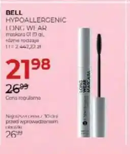Jawa Drogerie Bell Hypoallergenic Long Wear Mascara oferta