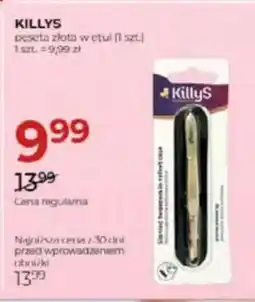 Jawa Drogerie Killys pęseta złota w etui oferta