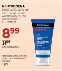 Jawa Drogerie Neutrogena Fast Absorbing oferta