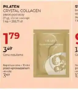 Jawa Drogerie Płatki pod oczy Pilaten Crystal Collagen oferta