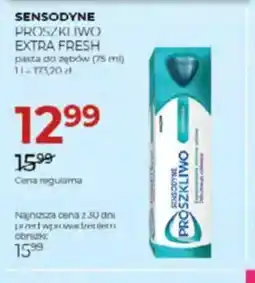 Jawa Drogerie Pasta do zębów Sensodyne Proszkliwo Extra Fresh oferta