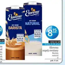 Specjał Napój owsiany Elovena oferta