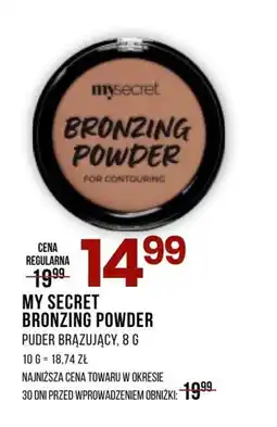 Drogerie Natura Bronzer do twarzy My secret oferta