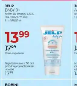 Jawa Drogerie Krem do twarzy S.O.S. JelP Baby 0+ oferta
