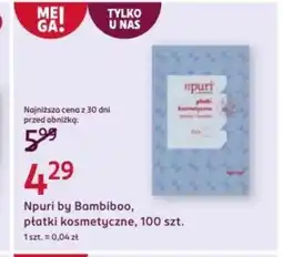 Rossmann Płatki kosmetyczne Bambiboo oferta