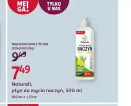 Rossmann Płyn do naczyń Natureli oferta