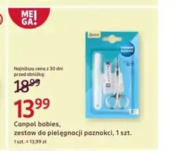 Rossmann Zestaw do paznokci Canpol babies oferta