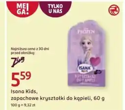 Rossmann Kryształki do kąpieli Isana oferta