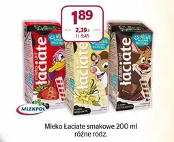Społem Mleko smakowe Łaciate oferta