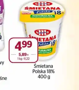 Społem Śmietana Mlekovita oferta