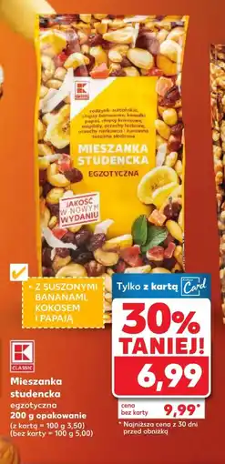Kaufland Mieszanka studencka K-Classic oferta