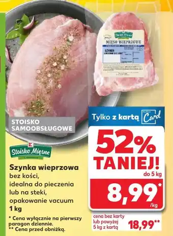 Kaufland Szynka K-Stoisko Mięsne oferta