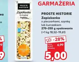 Kaufland Zapiekanka Proste Historie oferta