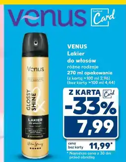 Kaufland Lakier do włosów Venus oferta