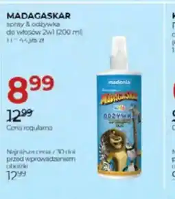 Jawa Drogerie Madagascar spray & odżywka do włosów 2w1 oferta