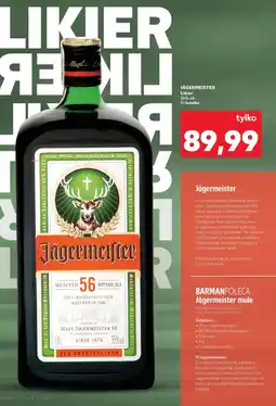 Kaufland Likier Jägermeister oferta