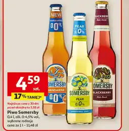 Auchan Piwo Somersby oferta