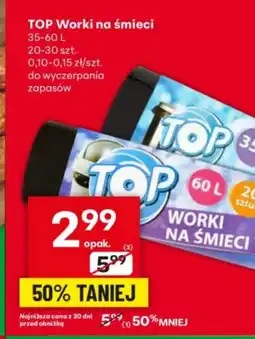 Delikatesy Centrum Worki na śmieci Top oferta