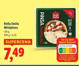 Lidl Pieczywo Minipinsa Bella Italia oferta