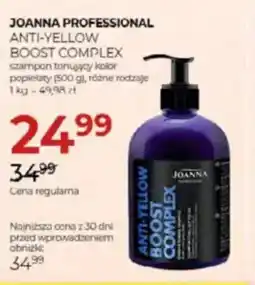 Jawa Drogerie Joanna Professional Anti-Yellow Boost Complex oferta