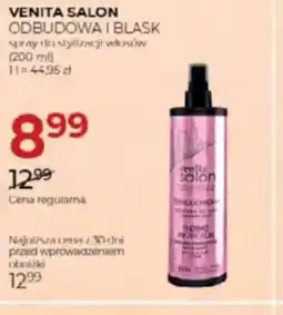 Jawa Drogerie Venita Salon Odbudowa i Blask oferta