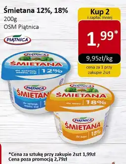 Market Point Śmietana 12%, 18% OSM Piątnica oferta