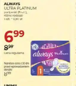 Jawa Drogerie Always Ultra Platinum oferta