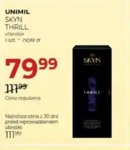 Jawa Drogerie Unimil Skyn Thrill oferta