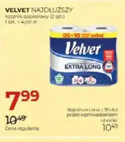 Jawa Drogerie Ręcznik papierowy Velvet Najdłuższy oferta