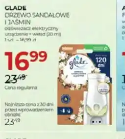 Jawa Drogerie Glade Drzewo Sandałowe i Jaśmin oferta