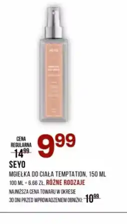 Drogerie Natura Seyo mgiełka do ciała Temptation oferta