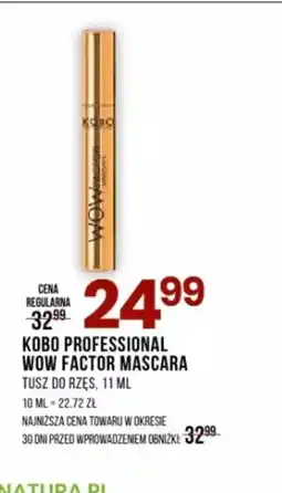 Drogerie Natura Kobo Professional Wow Factor Mascara oferta