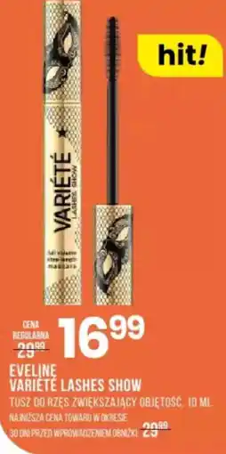 Drogerie Natura Eveline Variete Lashes Show oferta