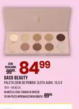 Drogerie Natura Paleta cieni do powiek Złota Aura Daso Beauty oferta