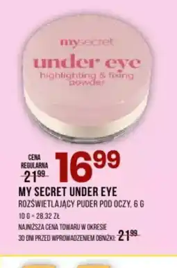 Drogerie Natura My Secret Under Eye oferta