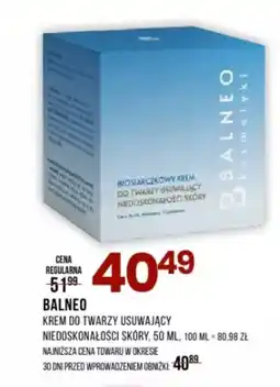 Drogerie Natura Balneo krem do twarzy usuwający niedoskonałości skóry oferta