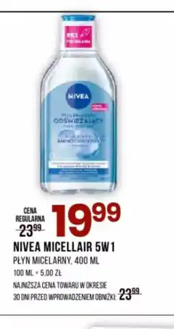 Drogerie Natura Nivea Micellair 5w1 oferta