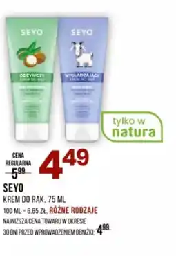 Drogerie Natura Seyo Krem do rąk oferta