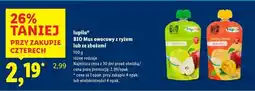 Lidl Mus+ryż jabłko-gruszka Lupilu oferta